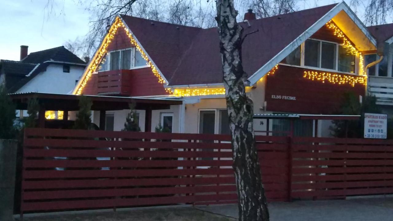 Elso Fecske Apartmanok Siófok Exteriér fotografie